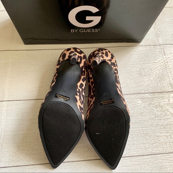 NIB G by Guess Leopard Print Pumps Cheetah - Picture 6 of 6